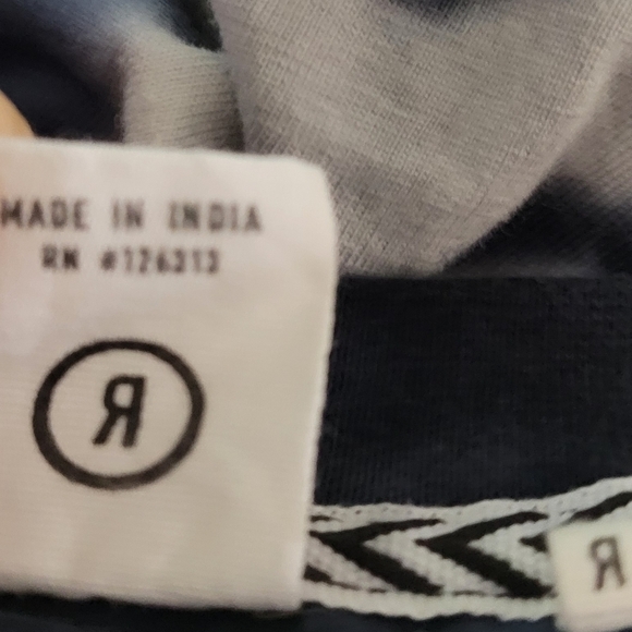 Reverse Threads Men’s Long Sleeve Tie-Dye T-Shirt 100% Cotton Size XXL - Picture 7 of 9